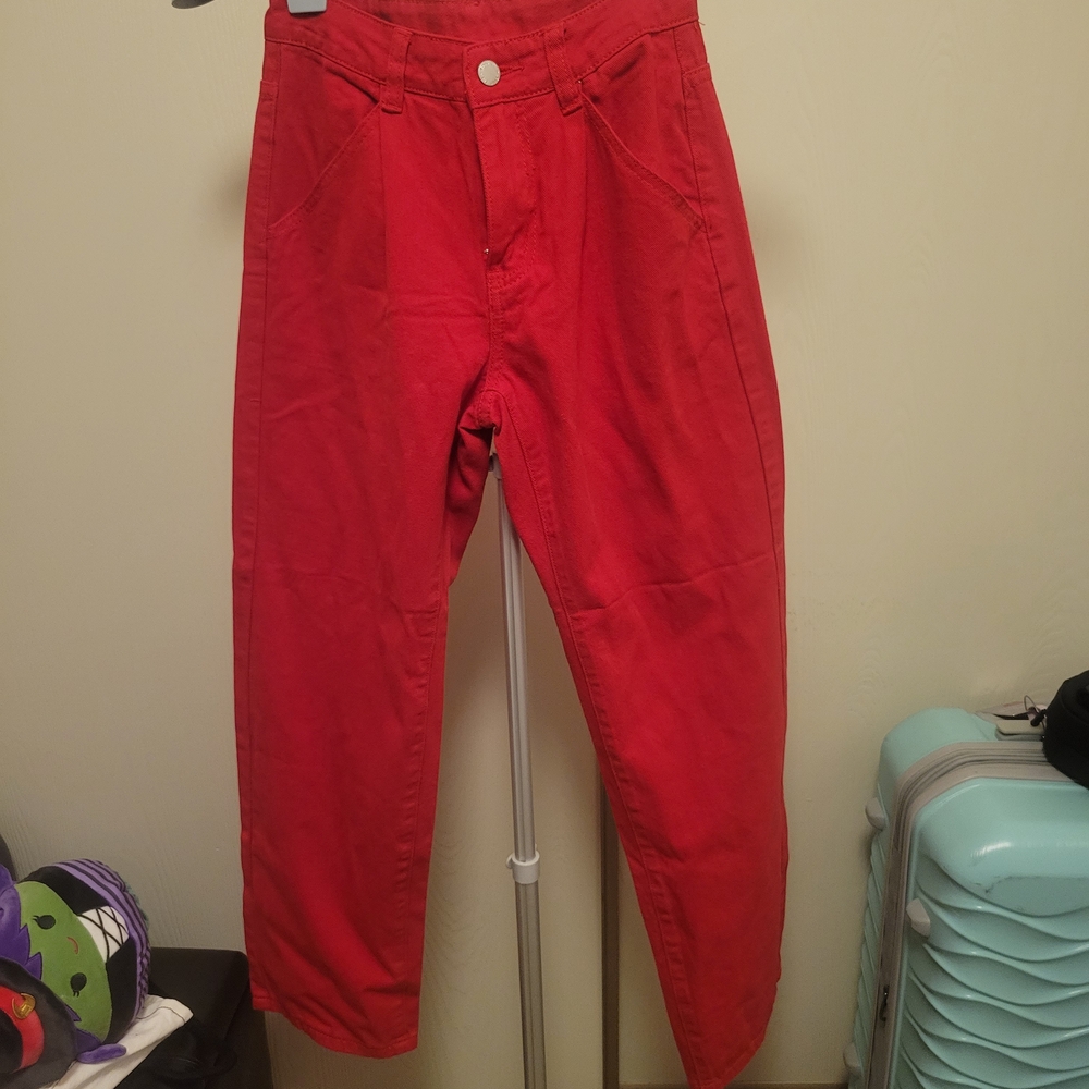 Womens Red Pants